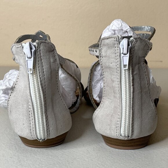 Unionbay Lindy Rhinestone Gray Sandals Size 8.5 - Picture 7 of 16